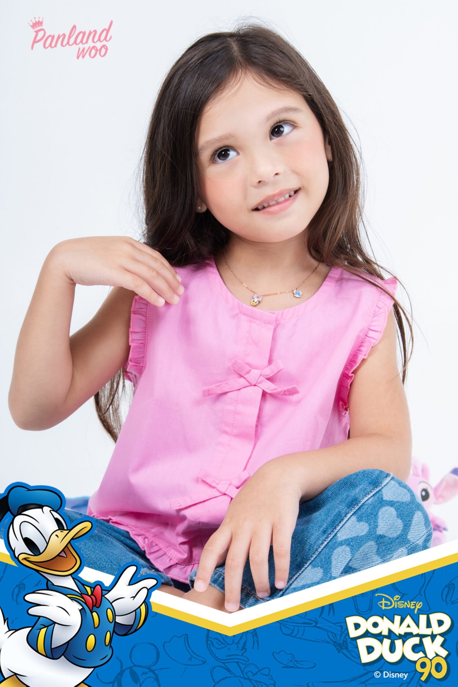 Panlandwoo Kids - Donald Duck & Friends Collection - Kalung Titanium Anak Porsha Adjustable - Gambar 4
