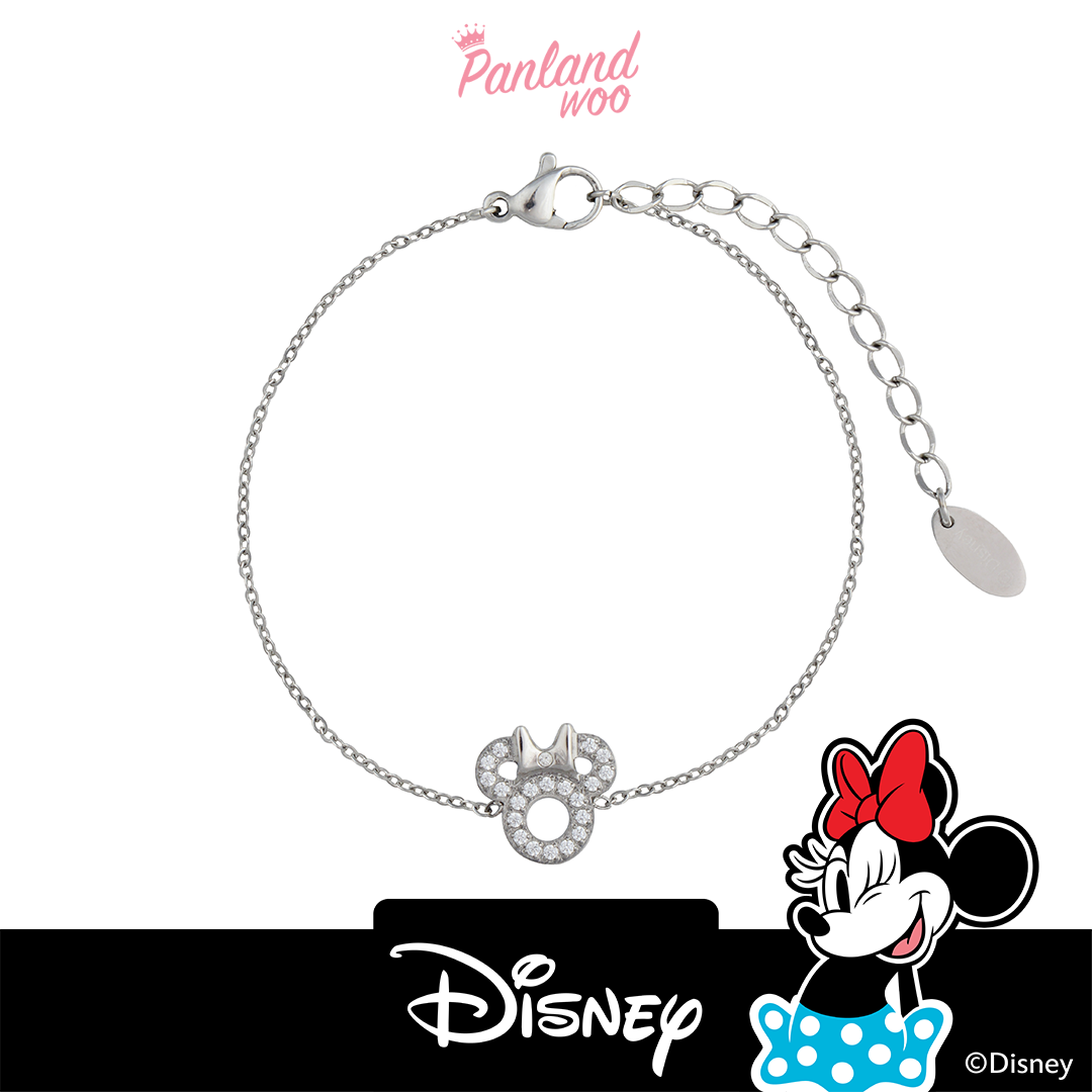Panlandwoo Kids - Mickey & Minnie Mouse Collection - Gelang Tangan Titanium Anak Fely Ribbon Adjustable - Gambar 6