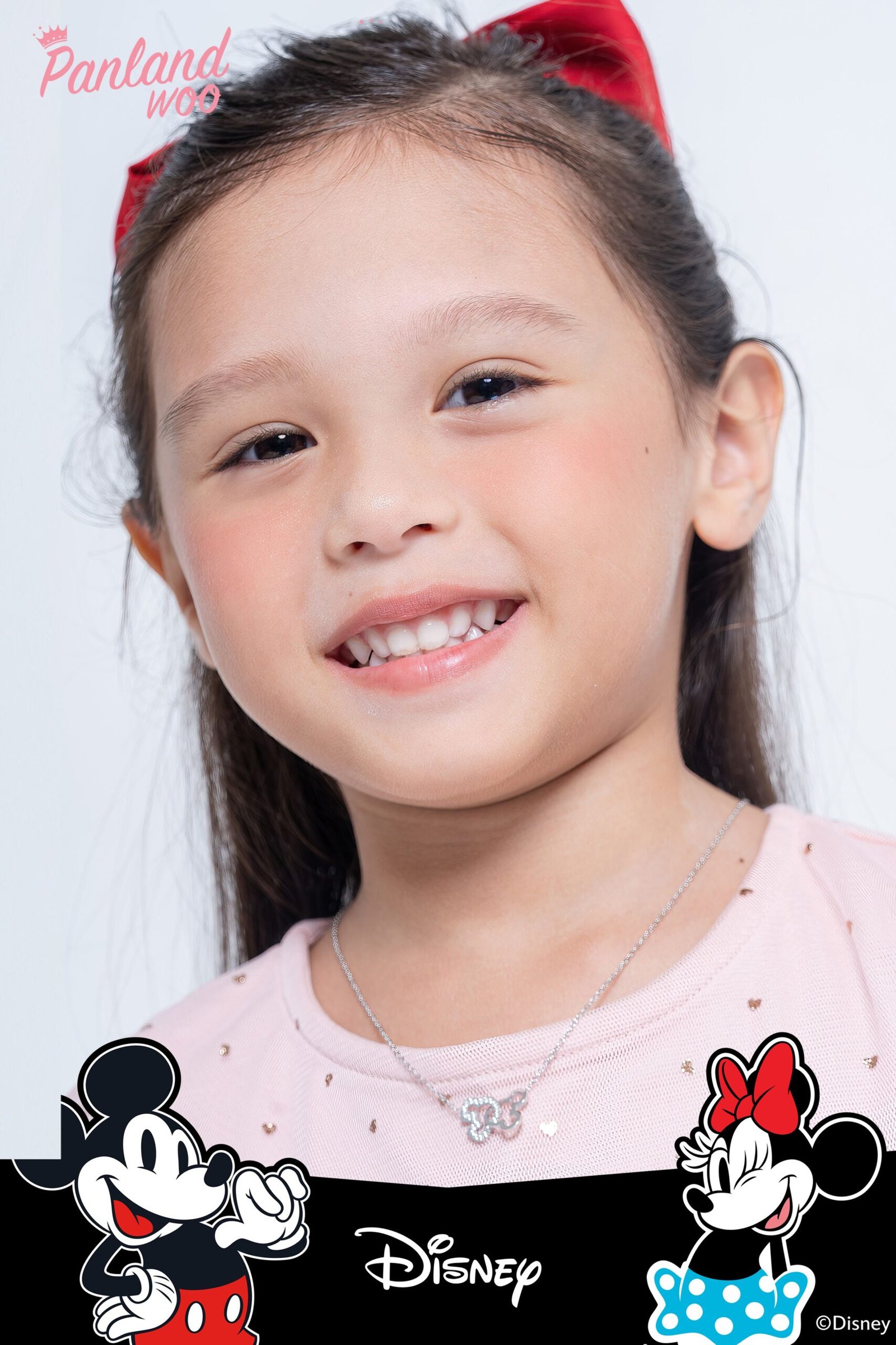 Panlandwoo Kids - Mickey & Minnie Mouse Collection - Kalung Titanium Anak Achilles Adjustable - Gambar 2