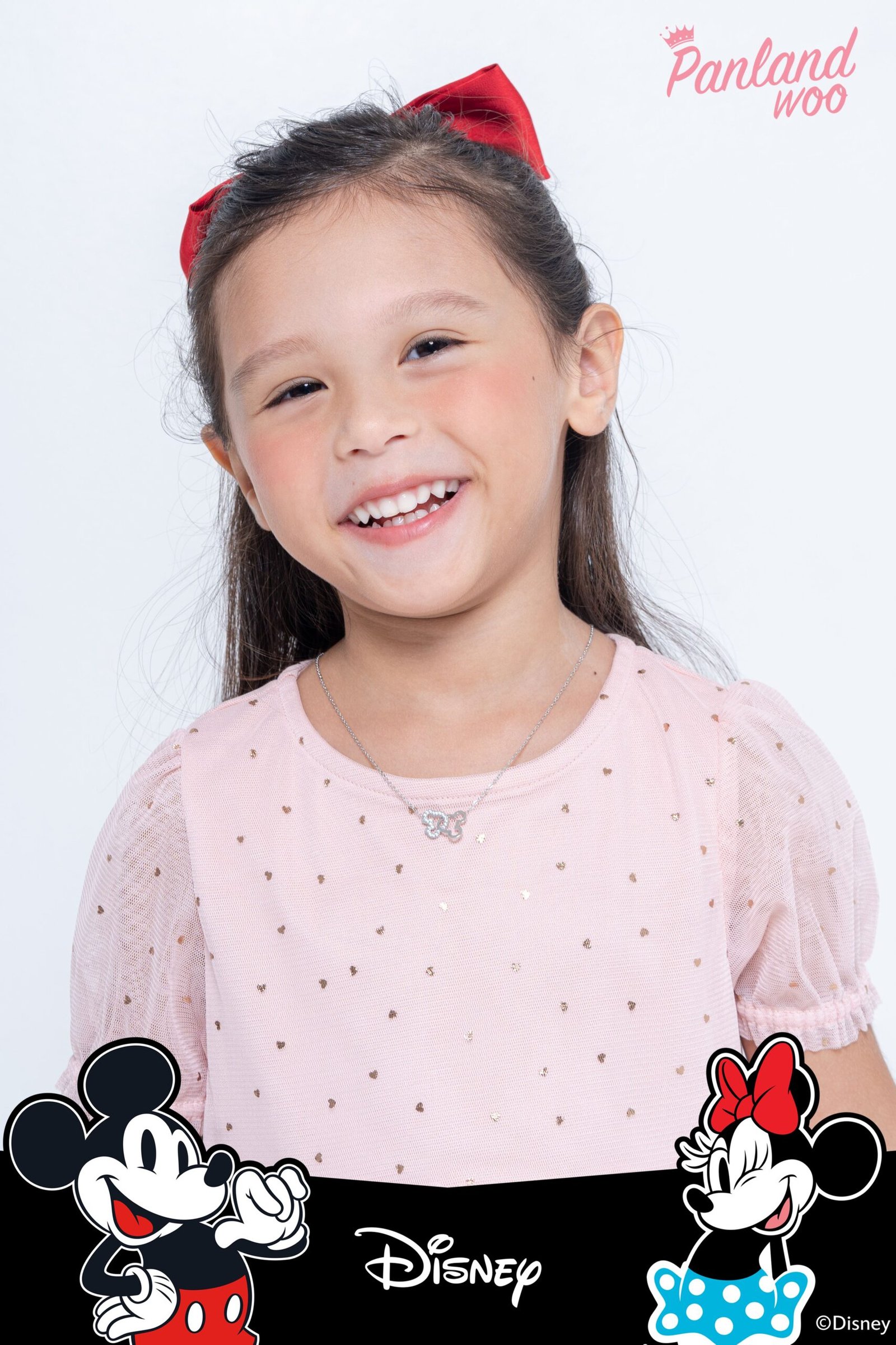 Panlandwoo Kids - Mickey & Minnie Mouse Collection - Kalung Titanium Anak Achilles Adjustable - Gambar 3