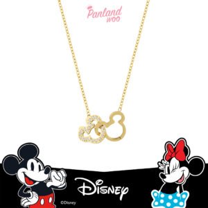 Panlandwoo Kids - Mickey & Minnie Mouse Collection - Kalung Titanium Anak Achilles Adjustable