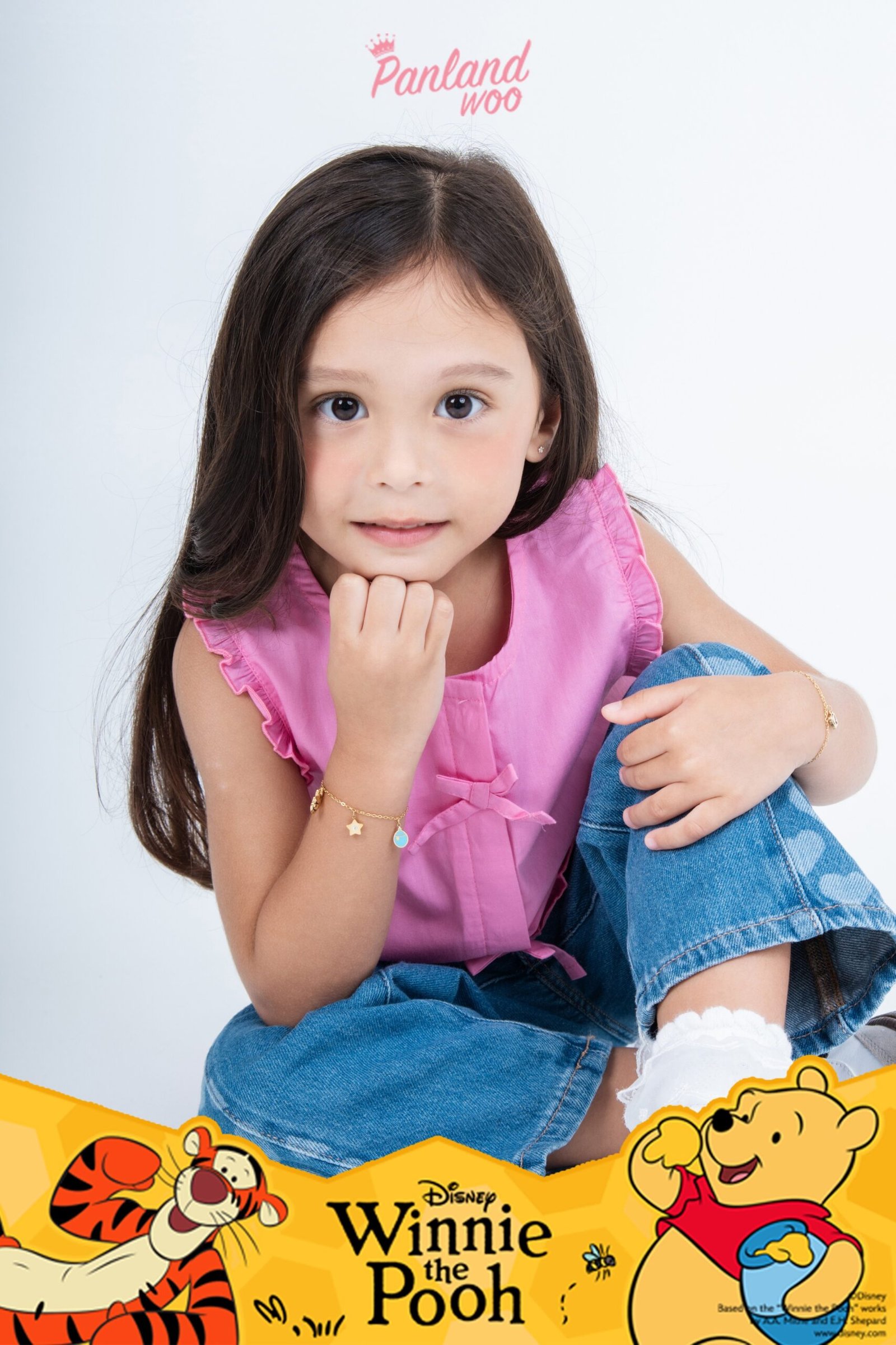 Panlandwoo Kids - Winnie The Pooh Collection - Gelang Tangan Titanium Anak Icarus Adjustable - Gambar 9