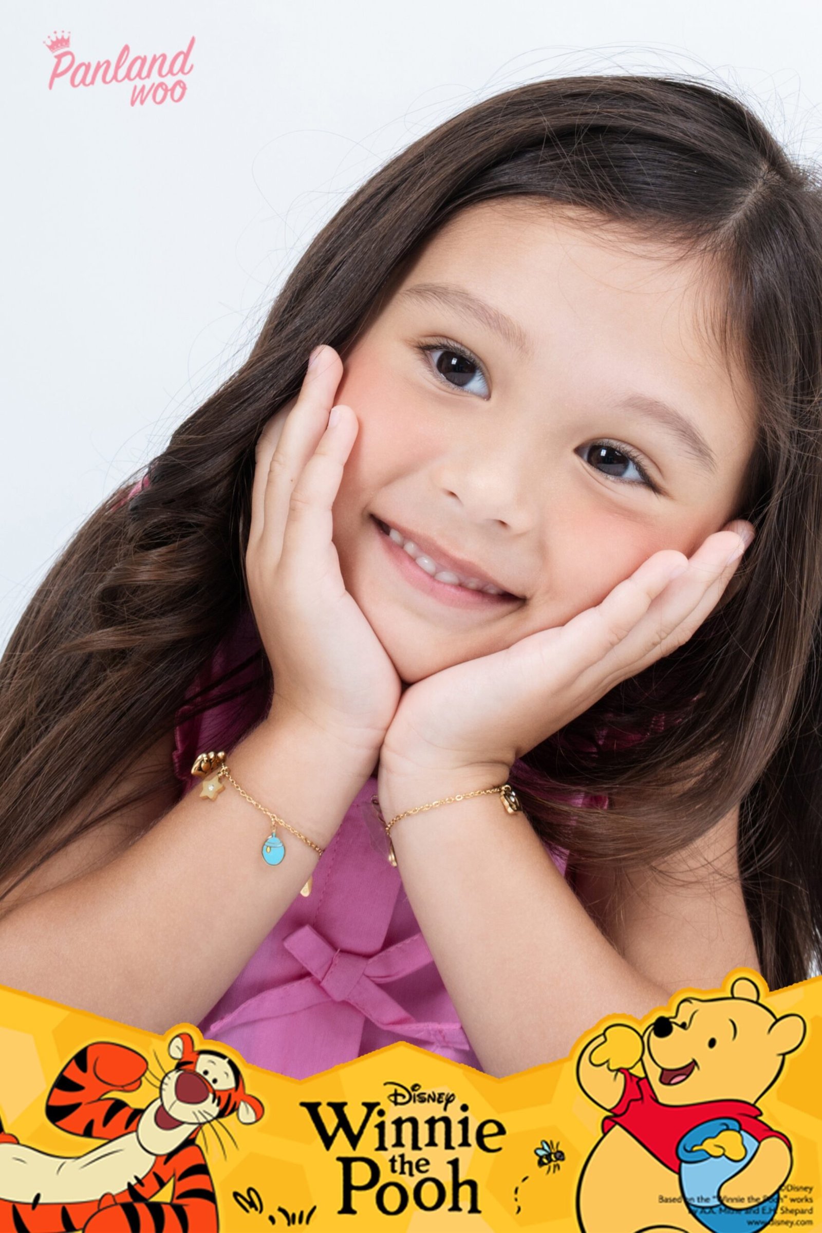 Panlandwoo Kids - Winnie The Pooh Collection - Gelang Tangan Titanium Anak Icarus Adjustable - Gambar 8