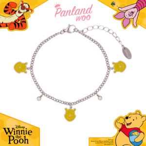 Panlandwoo Kids - Winnie The Pooh Collection - Gelang Tangan Titanium Anak Nazia Adjustable - Gambar 4