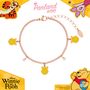 Panlandwoo Kids - Winnie The Pooh Collection - Gelang Tangan Titanium Anak Nazia Adjustable - Gambar 7