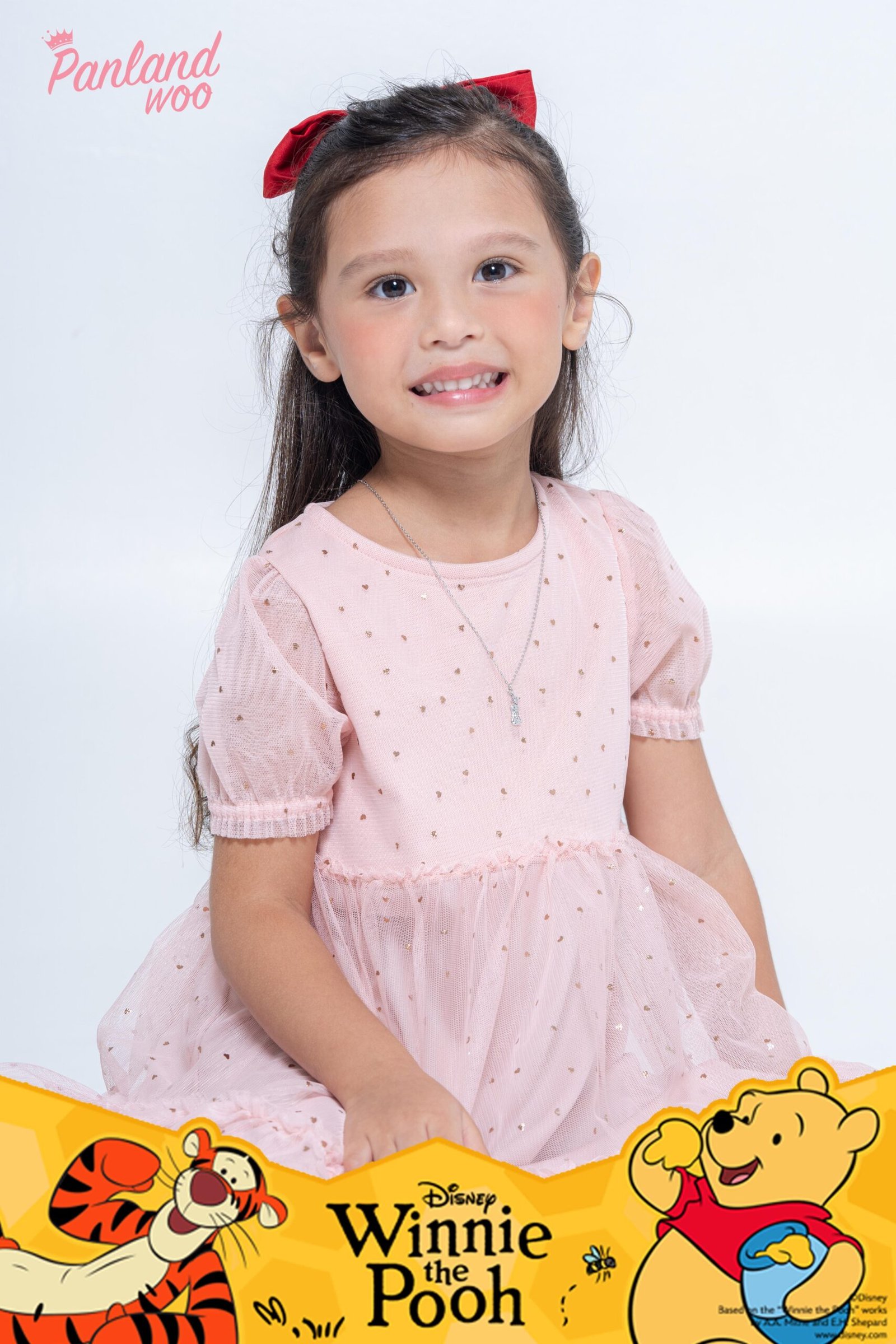 Panlandwoo Kids - Winnie The Pooh Collection - Kalung Titanium Anak Dorian Adjustable - Gambar 3