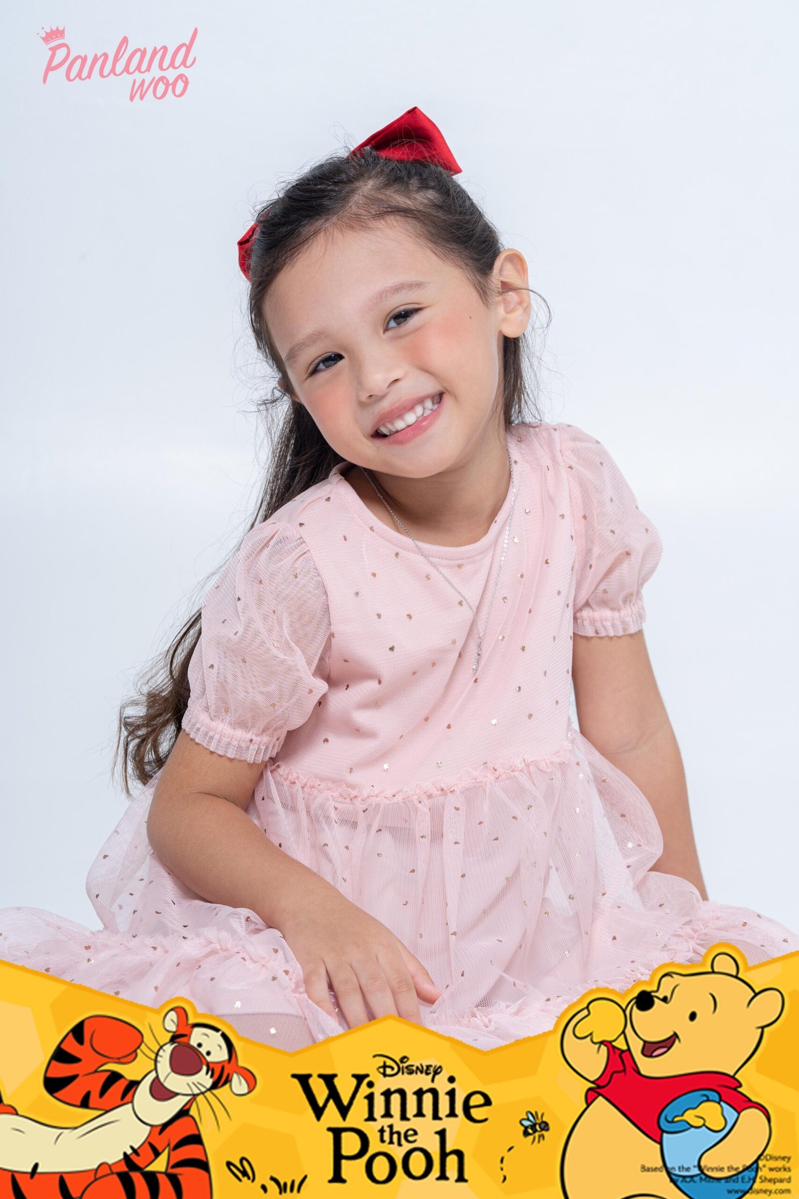 Panlandwoo Kids - Winnie The Pooh Collection - Kalung Titanium Anak Dorian Adjustable - Gambar 7