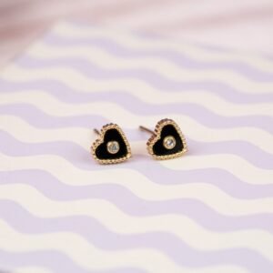 Panlandwoo - Anting Tusuk Titanium Wanita Hartyn - Gambar 8