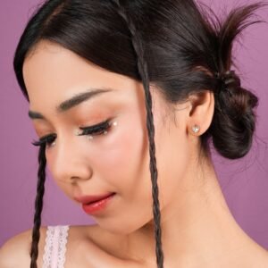 Panlandwoo - Anting Tusuk Titanium Wanita Vionetta - Gambar 4