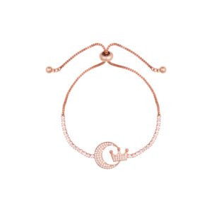 Panlandwoo - Gelang Serut Rhodium Wanita Marina Adjustable