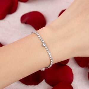 Panlandwoo - Gelang Tangan Titanium Wanita Averly Adjustable - Gambar 4