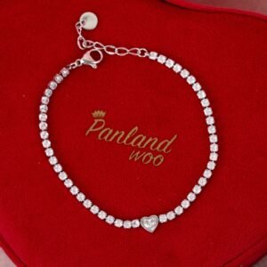 Panlandwoo - Gelang Tangan Titanium Wanita Averly Adjustable - Gambar 9