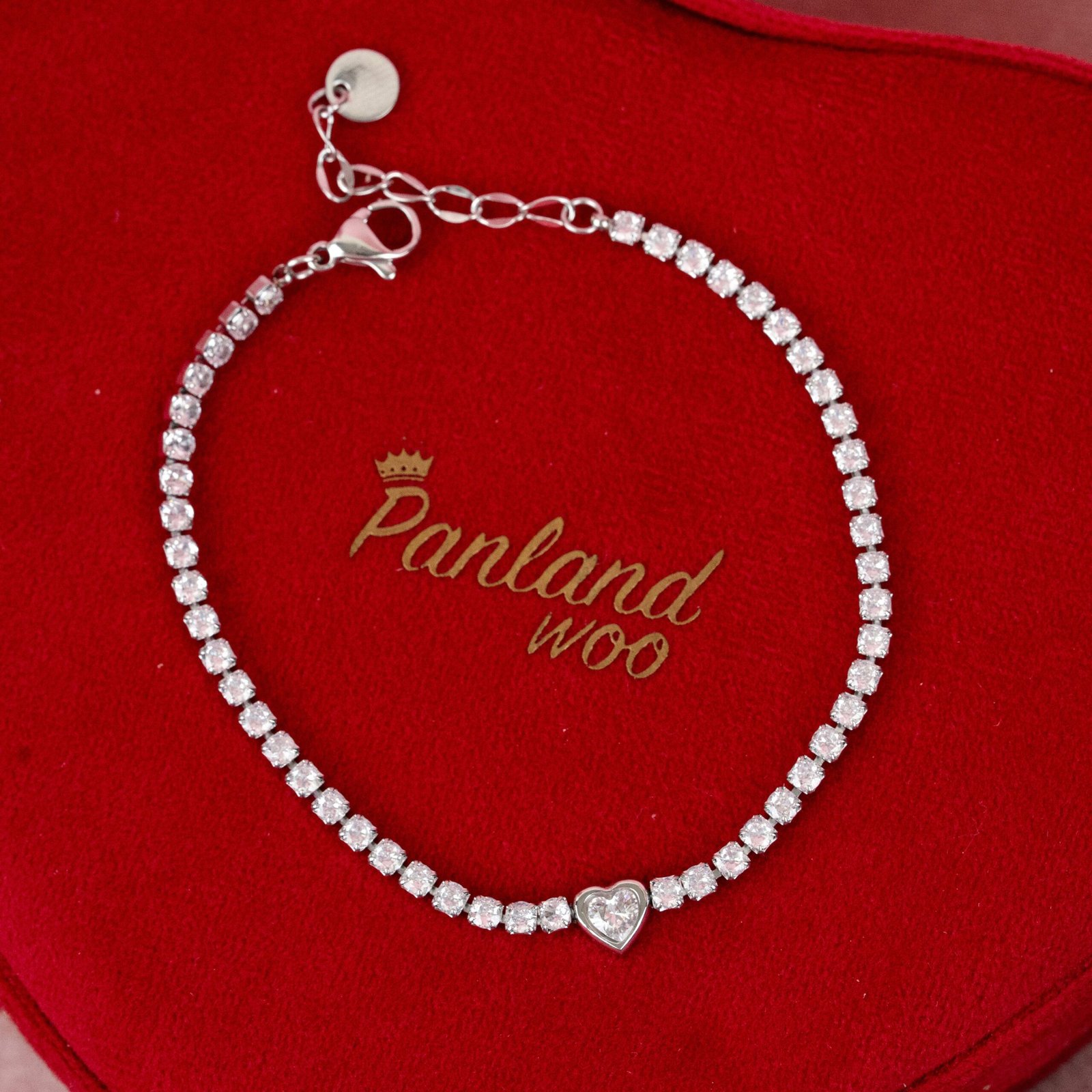 Panlandwoo - Gelang Tangan Titanium Wanita Averly Adjustable - Gambar 9