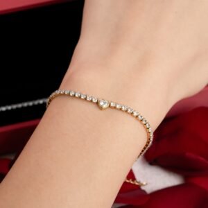 Panlandwoo - Gelang Tangan Titanium Wanita Averly Adjustable - Gambar 6