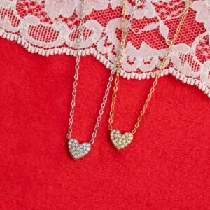 Panlandwoo - Kalung Titanium Wanita Clevin Adjustable - Gambar 7