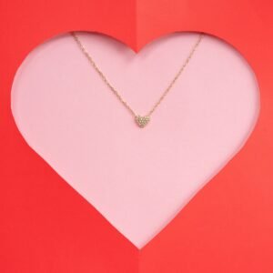 Panlandwoo - Kalung Titanium Wanita Clevin Adjustable - Gambar 9