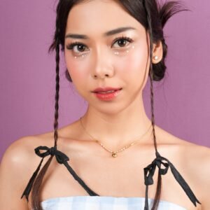 Panlandwoo - Kalung Titanium Wanita Moretta Adjustable - Gambar 4
