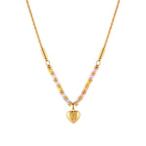 Panlandwoo - Kalung Titanium Wanita Moretta Adjustable