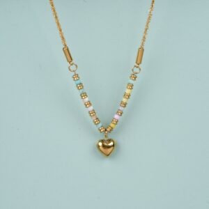 Panlandwoo - Kalung Titanium Wanita Moretta Adjustable - Gambar 9