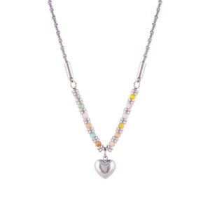 Panlandwoo - Kalung Titanium Wanita Moretta Adjustable - Gambar 3