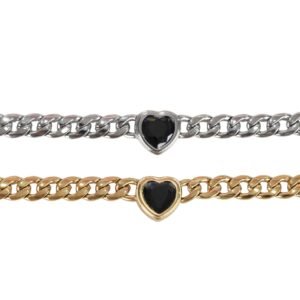 Panlandwoo - Gelang Tangan Titanium Wanita Fiorin Adjustable - Gambar 2