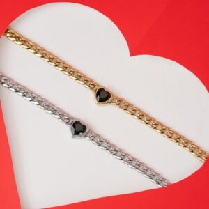 Panlandwoo - Gelang Tangan Titanium Wanita Fiorin Adjustable - Gambar 6