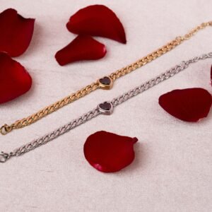 Panlandwoo - Gelang Tangan Titanium Wanita Fiorin Adjustable - Gambar 8
