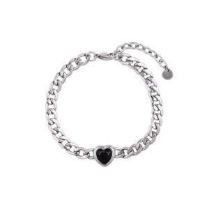 Panlandwoo - Gelang Tangan Titanium Wanita Fiorin Adjustable - Gambar 3