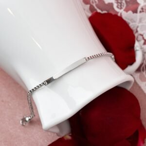 Panlandwoo - Gelang Tangan Titanium Wanita Kirby Adjustable - Gambar 6