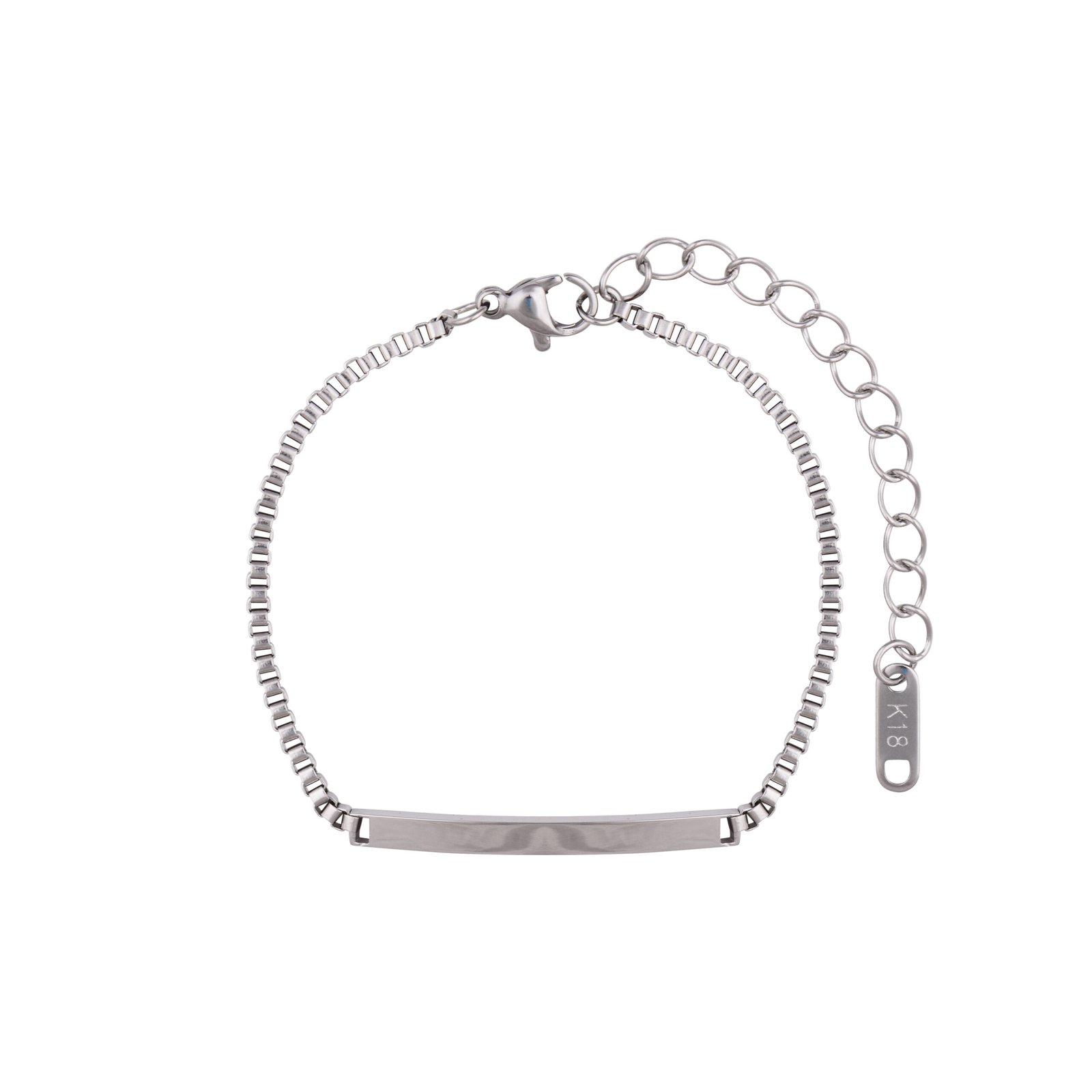 Panlandwoo - Gelang Tangan Titanium Wanita Kirby Adjustable - Gambar 3