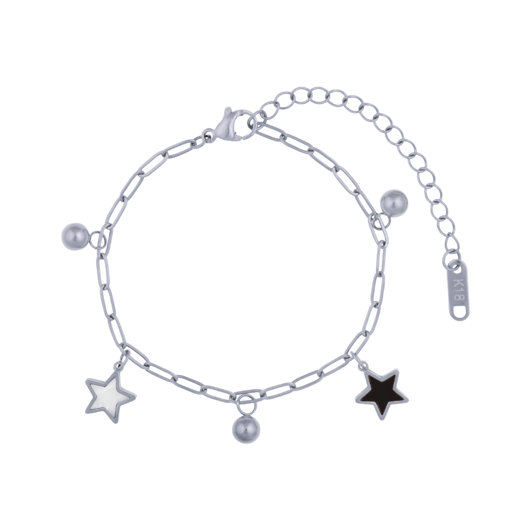 Panlandwoo - Gelang Tangan Titanium Wanita Ruel Adjustable - Gambar 4