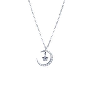 Panlandwoo - Kalung Titanium Wanita Lubna Adjustable - Gambar 5