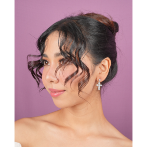Panlandwoo - Anting Tusuk Titanium Wanita Akia - Gambar 6
