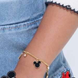 Panlandwoo Kids - Mickey & Minnie Mouse Collection - Gelang Tangan Titanium Anak Toptap Adjustable - Gambar 7