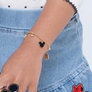 Panlandwoo Kids - Mickey & Minnie Mouse Collection - Gelang Tangan Titanium Anak Toptap Adjustable - Gambar 5