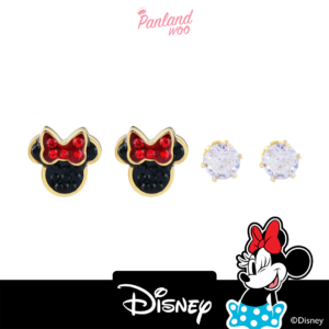 Panlandwoo Kids - Mickey & Minnie Mouse Collection - Anting Set Titanium Anak Baker