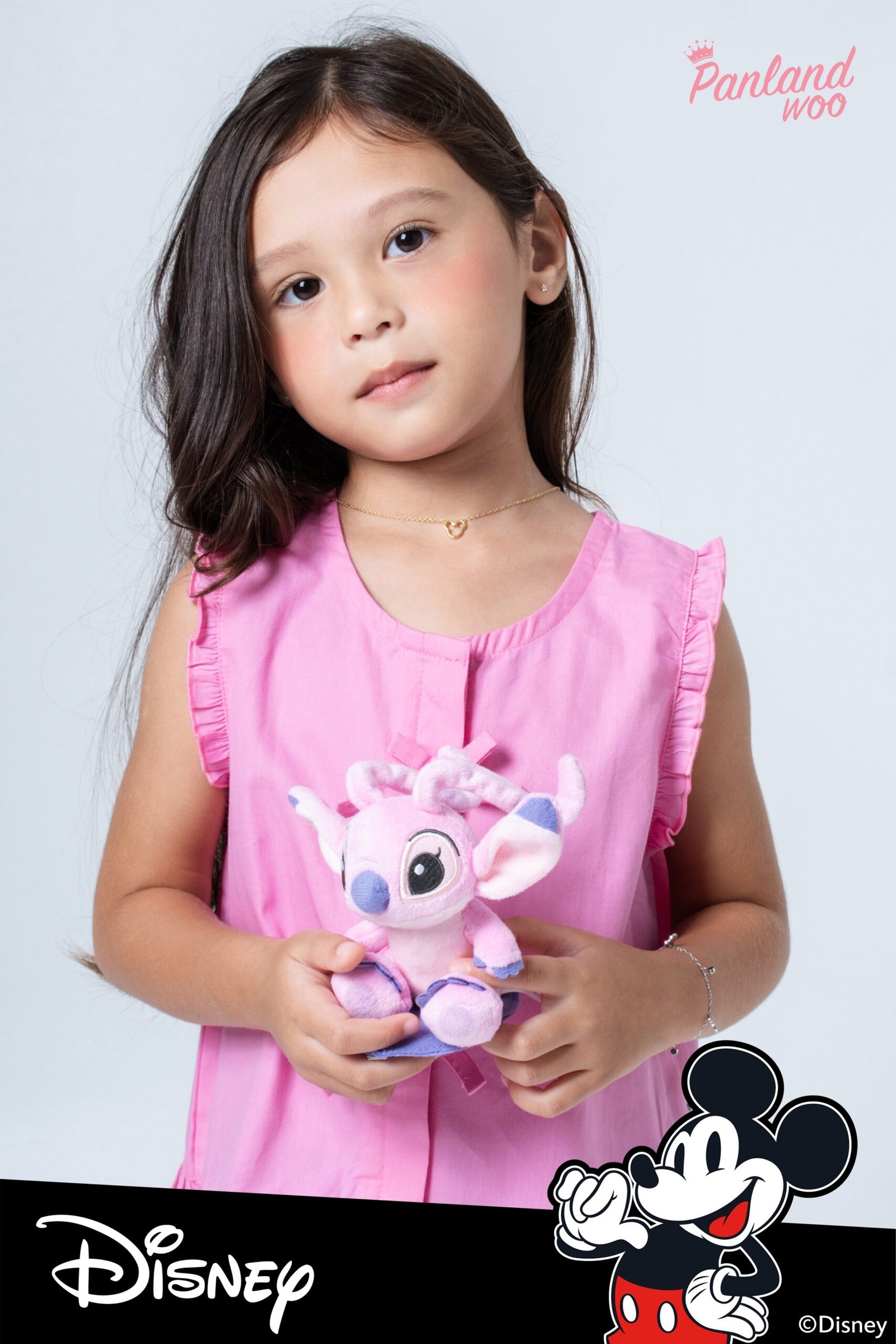 Panlandwoo Kids - Mickey & Minnie Mouse Collection - Gelang Tangan Titanium Anak Sen Adjustable - Gambar 7