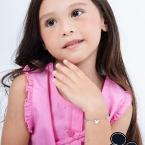 Panlandwoo Kids - Mickey & Minnie Mouse Collection - Gelang Tangan Titanium Anak Sen Adjustable - Gambar 3