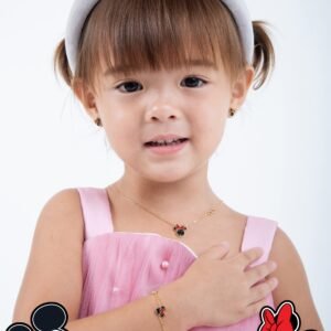 Panlandwoo Kids - Mickey & Minnie Mouse Collection - Gelang Tangan Titanium Anak Momo Adjustable - Gambar 7