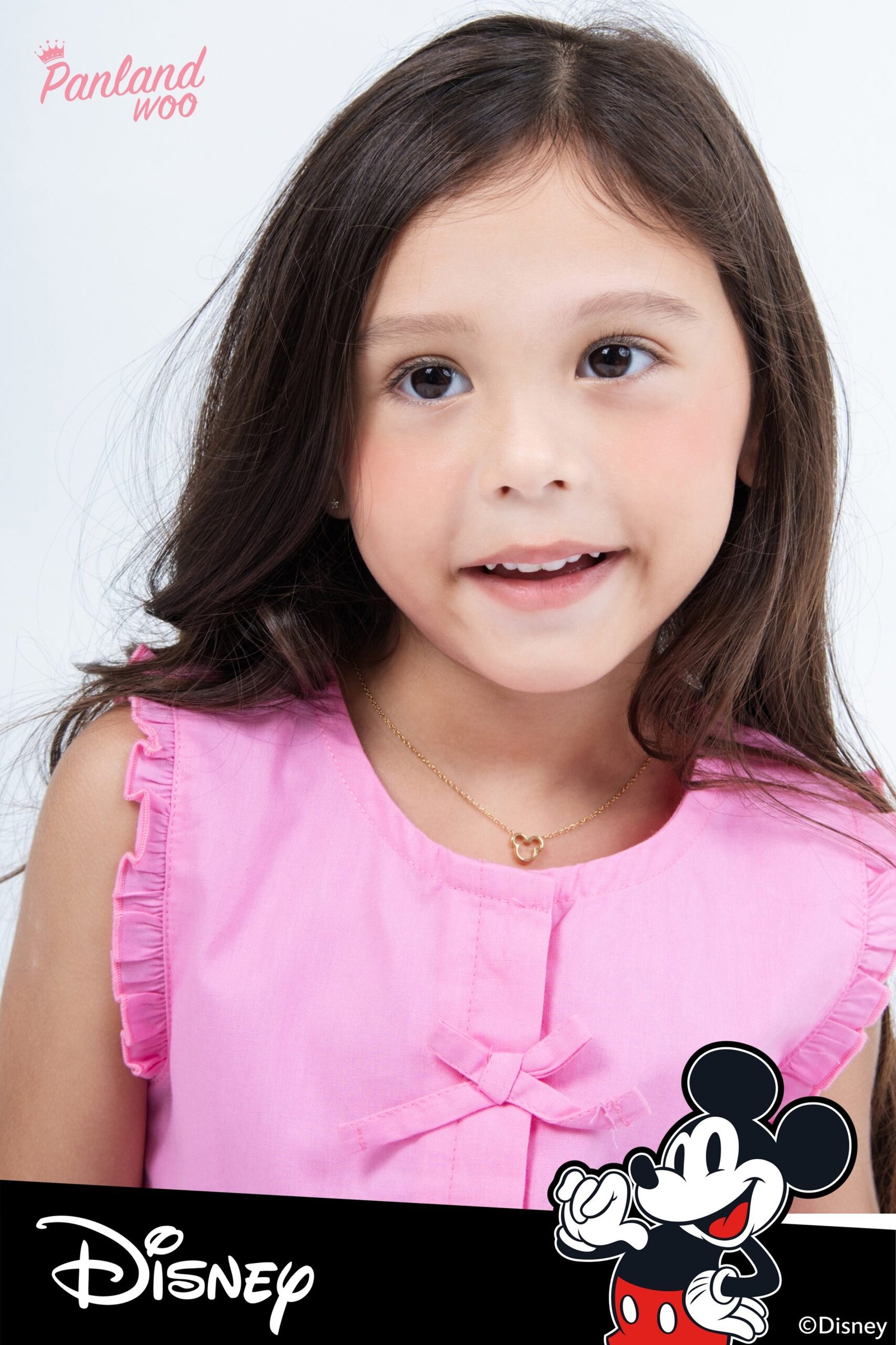 Panlandwoo Kids - Mickey & Minnie Mouse Collection - Kalung Titanium Anak Melinda Adjustable - Gambar 9