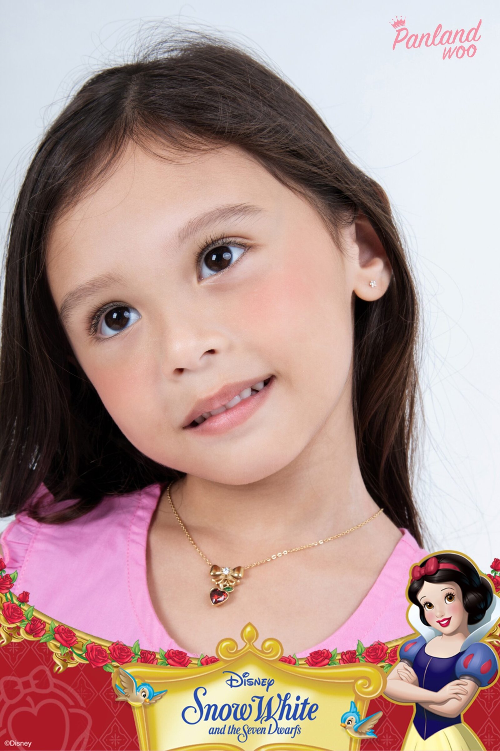 Panlandwoo Kids - Snow White Collection - Kalung Titanium Anak Evia Adjustable - Gambar 5