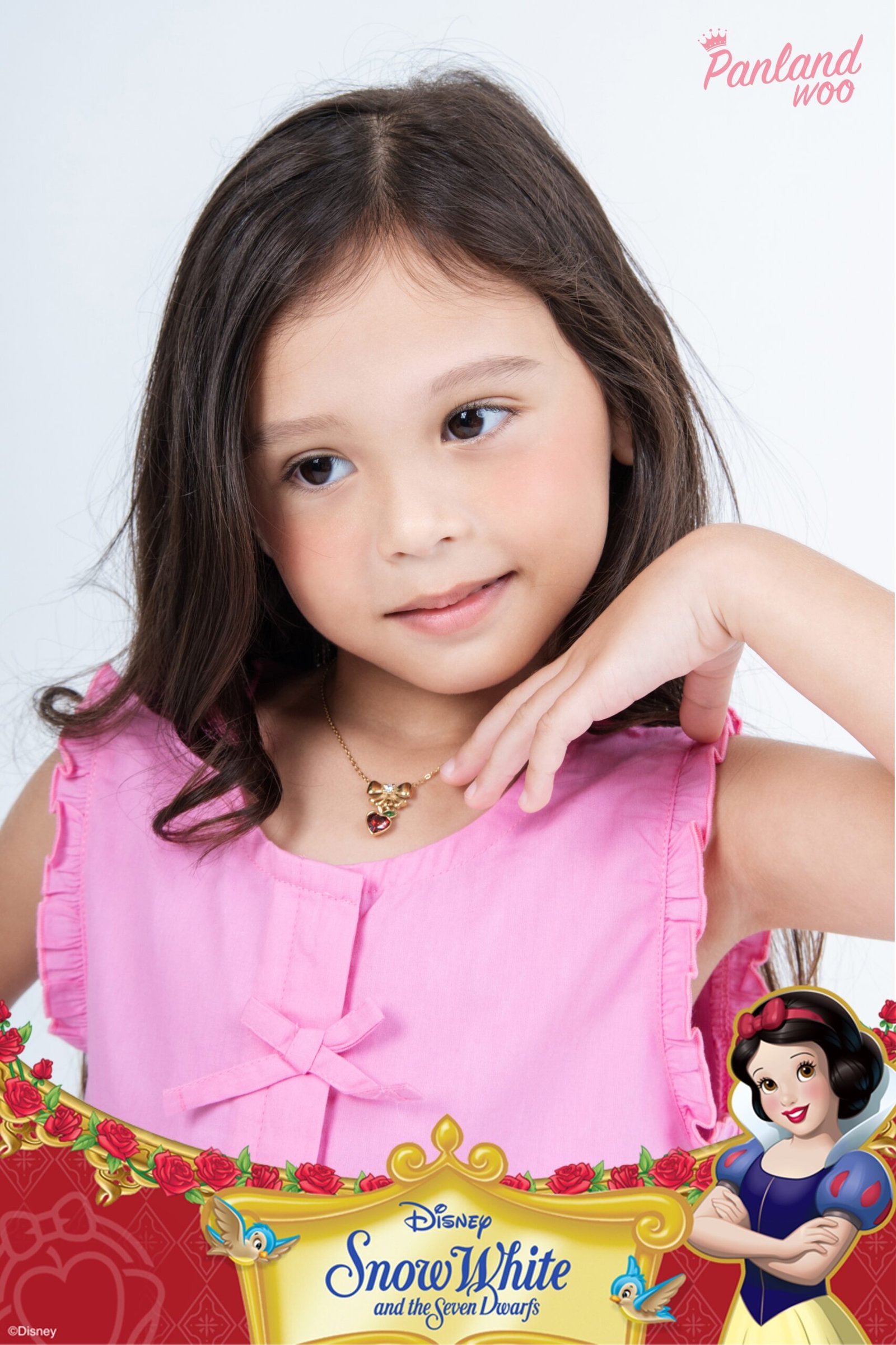 Panlandwoo Kids - Snow White Collection - Kalung Titanium Anak Evia Adjustable - Gambar 3