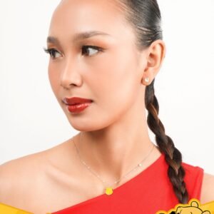Panlandwoo - Winnie The Pooh Collection - Kalung Titanium Wanita Rabia Adjustable - Gambar 3