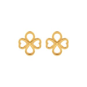 Panlandwoo - Anting Tusuk Titanium Wanita Heart Infinity
