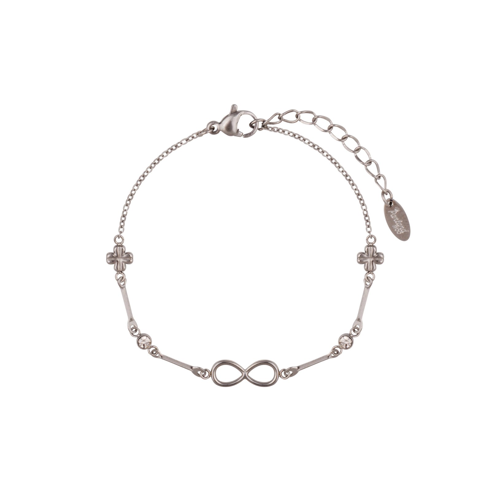 Panlandwoo - Gelang Tangan Titanium Wanita Infinite Grace Adjustable - Gambar 5
