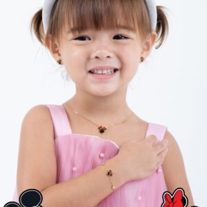 Panlandwoo Kids - Mickey & Minnie Mouse Collection - Gelang Tangan Titanium Anak Momo Adjustable - Gambar 3