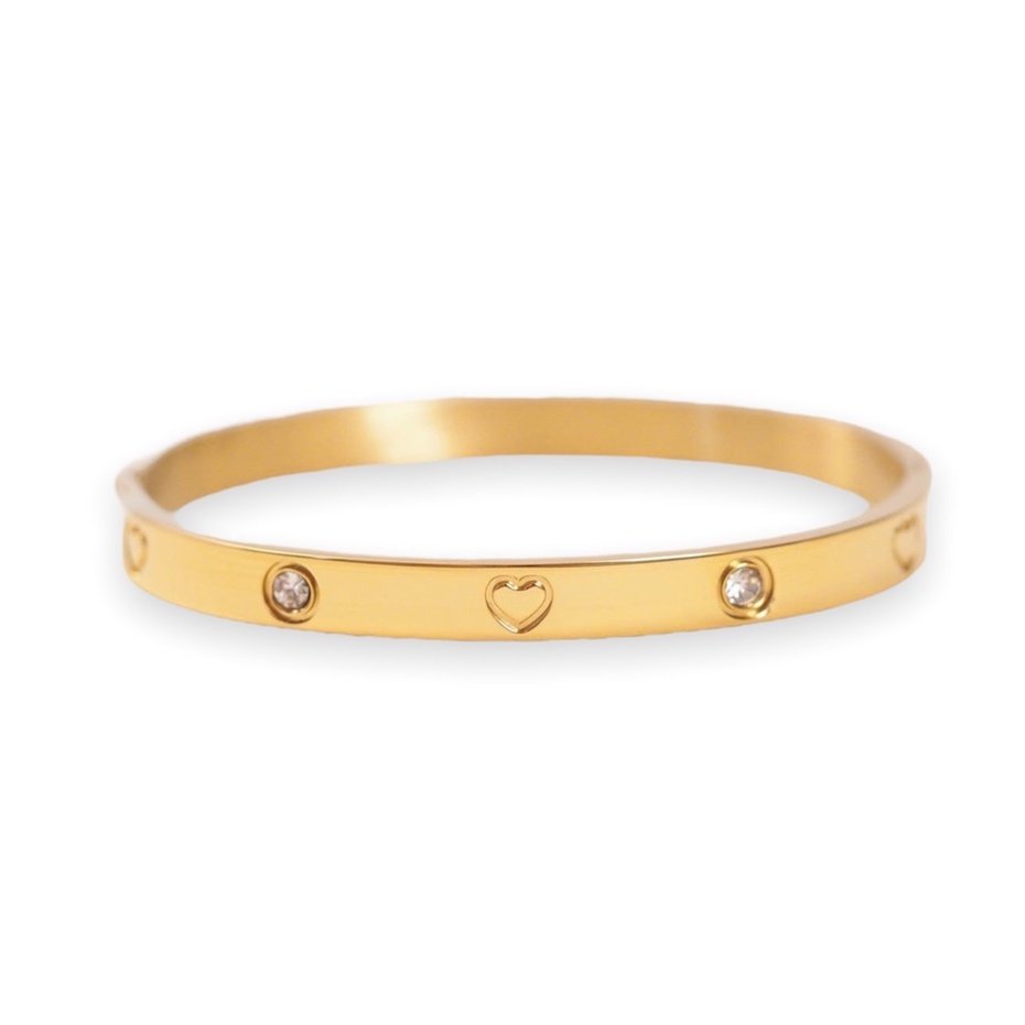 Panlandwoo - Gelang Bangle Titanium Wanita Butter