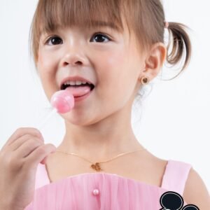 Panlandwoo Kids - Mickey & Minnie Mouse Collection - Kalung Titanium Anak Aadin Adjustable - Gambar 3