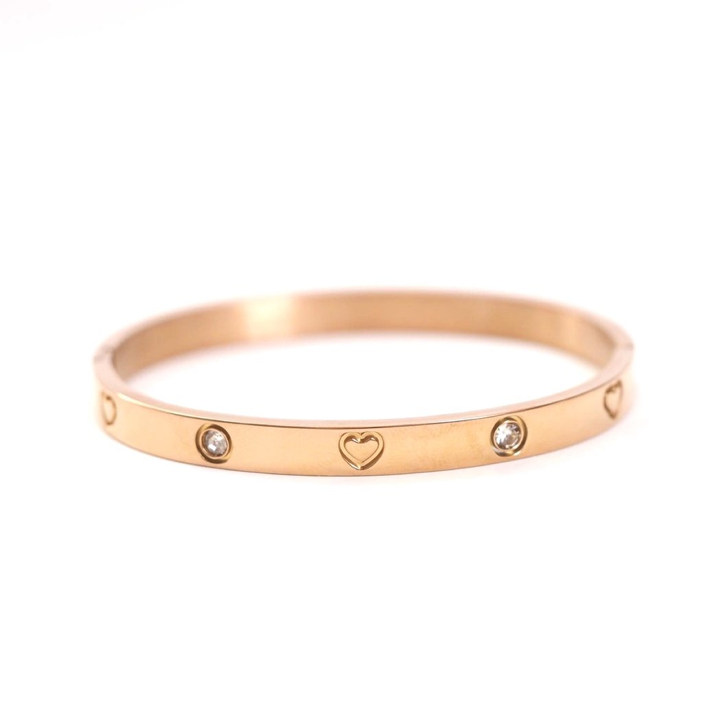 Panlandwoo - Gelang Bangle Titanium Wanita Butter - Gambar 9