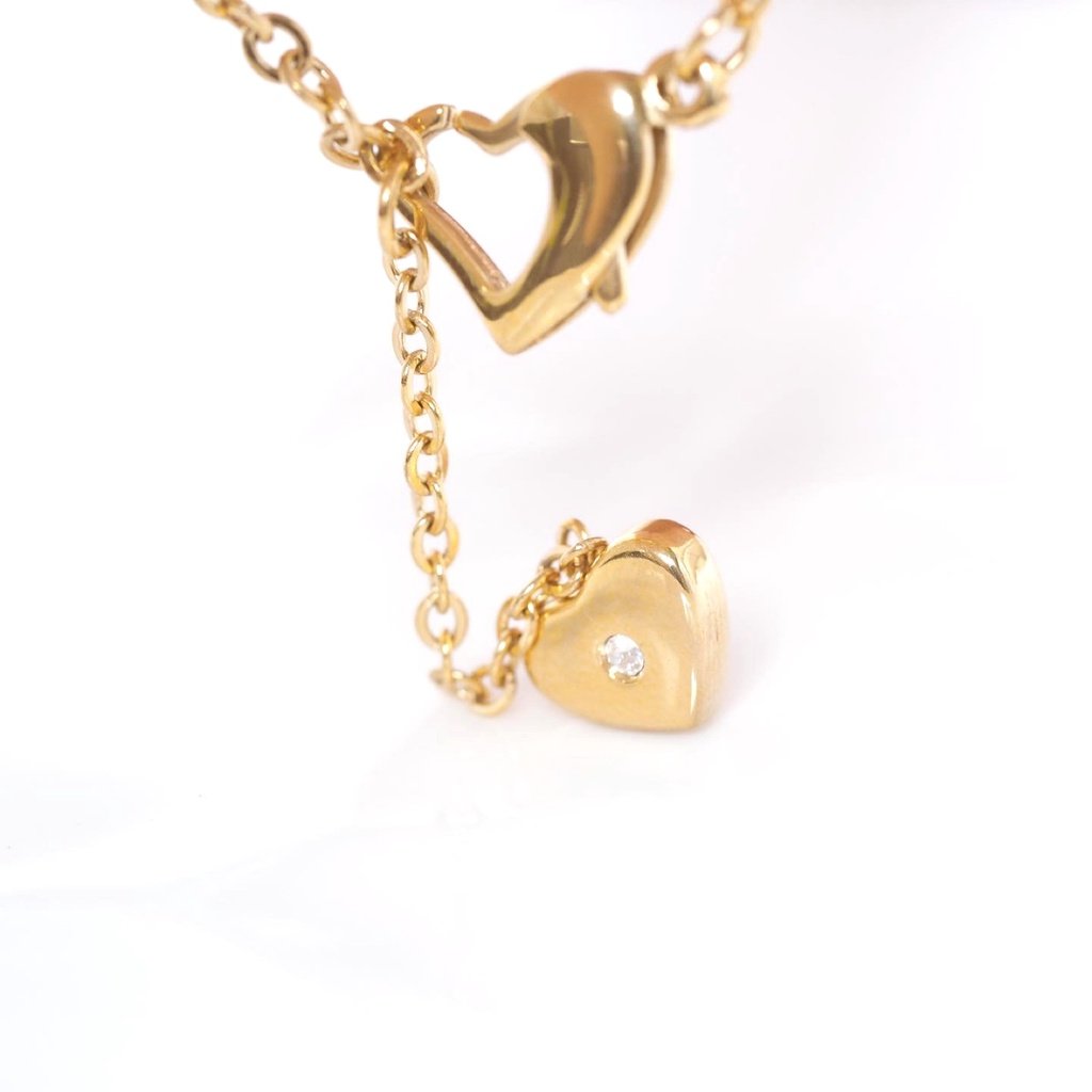 Panlandwoo - Gelang Bangle Titanium Wanita Mercedes Adjustable - Gambar 4